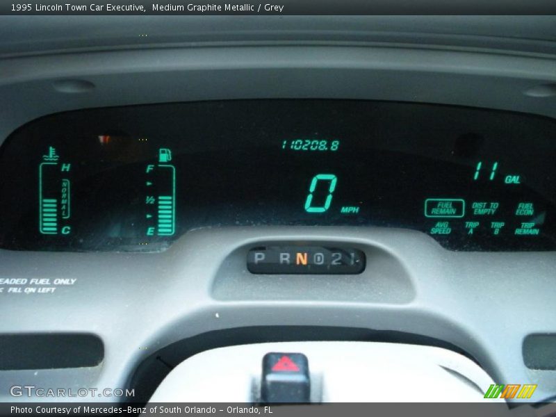  1995 Town Car Executive Executive Gauges