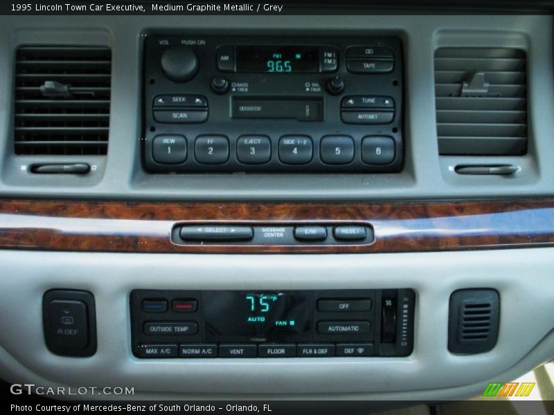 Controls of 1995 Town Car Executive
