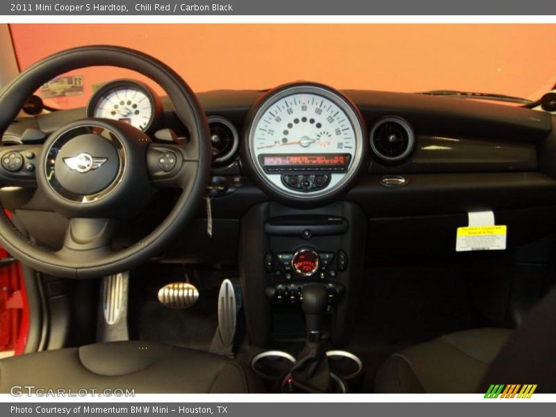 Chili Red / Carbon Black 2011 Mini Cooper S Hardtop