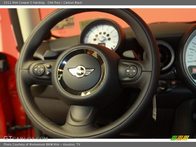 Chili Red / Carbon Black 2011 Mini Cooper S Hardtop