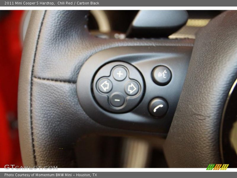 Chili Red / Carbon Black 2011 Mini Cooper S Hardtop