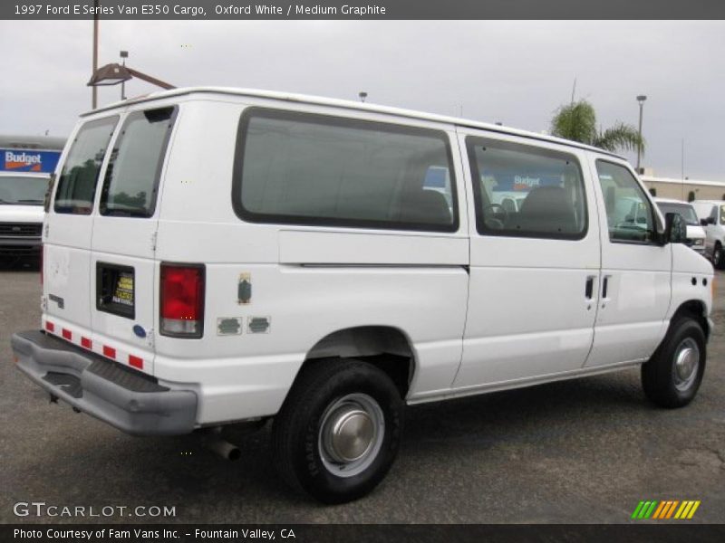 Oxford White / Medium Graphite 1997 Ford E Series Van E350 Cargo