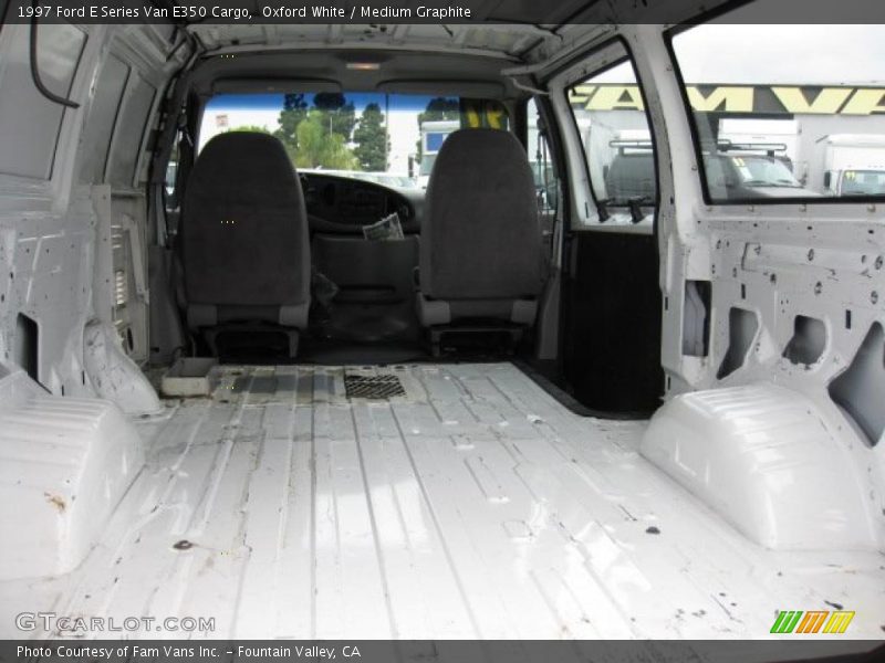 Oxford White / Medium Graphite 1997 Ford E Series Van E350 Cargo