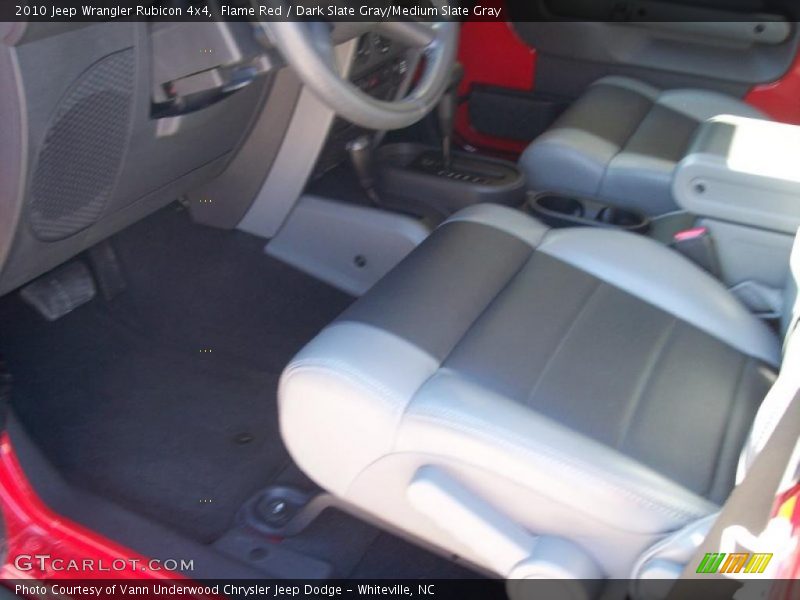 Flame Red / Dark Slate Gray/Medium Slate Gray 2010 Jeep Wrangler Rubicon 4x4