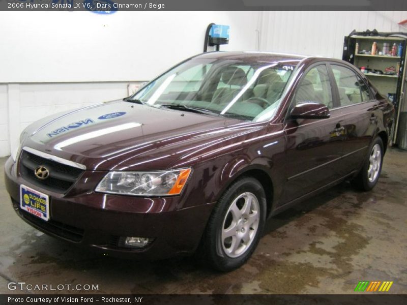 Dark Cinnamon / Beige 2006 Hyundai Sonata LX V6