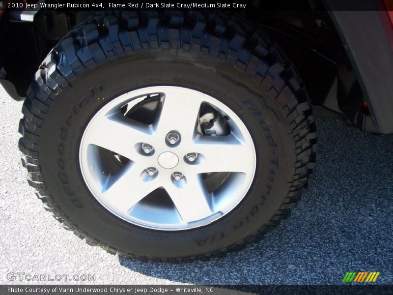 Flame Red / Dark Slate Gray/Medium Slate Gray 2010 Jeep Wrangler Rubicon 4x4