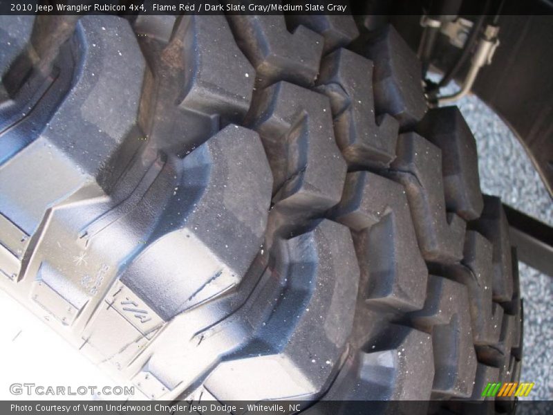 Flame Red / Dark Slate Gray/Medium Slate Gray 2010 Jeep Wrangler Rubicon 4x4