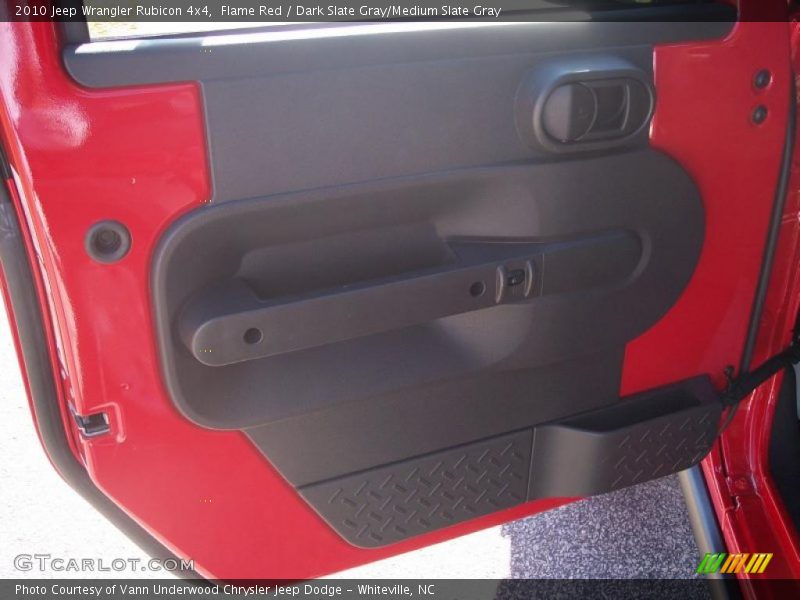 Flame Red / Dark Slate Gray/Medium Slate Gray 2010 Jeep Wrangler Rubicon 4x4