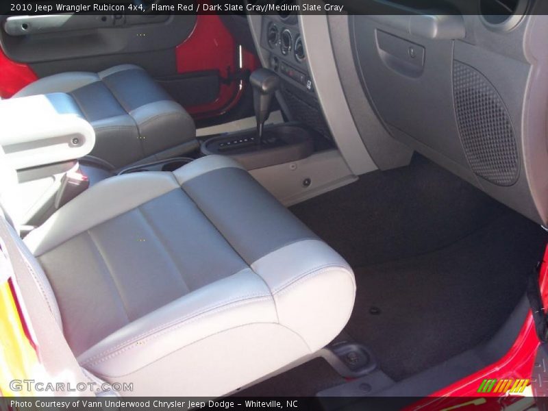 Flame Red / Dark Slate Gray/Medium Slate Gray 2010 Jeep Wrangler Rubicon 4x4