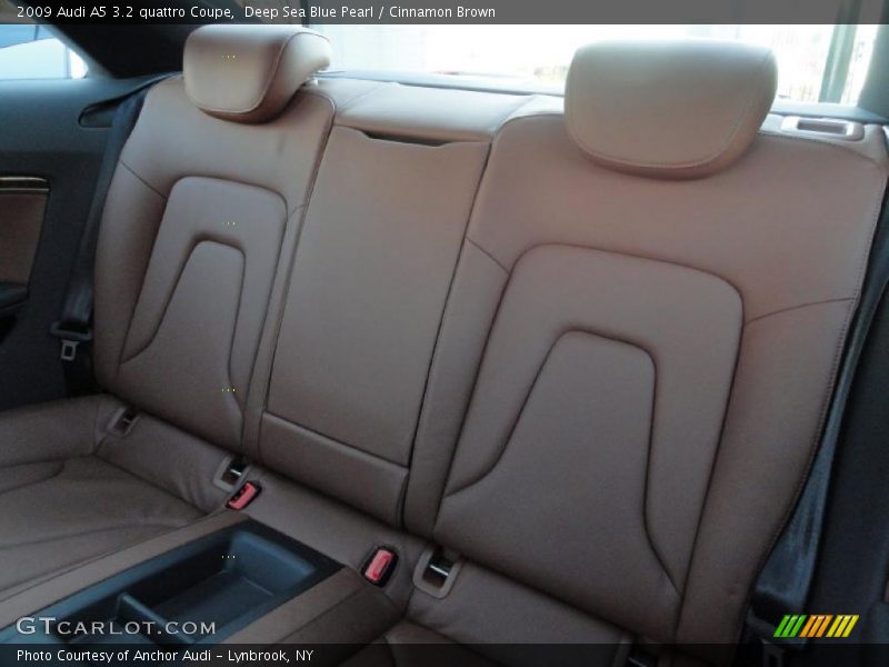 Deep Sea Blue Pearl / Cinnamon Brown 2009 Audi A5 3.2 quattro Coupe
