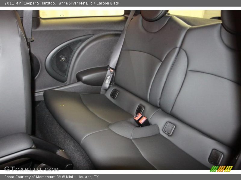 White Silver Metallic / Carbon Black 2011 Mini Cooper S Hardtop