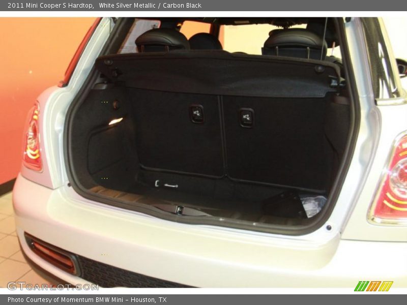 White Silver Metallic / Carbon Black 2011 Mini Cooper S Hardtop