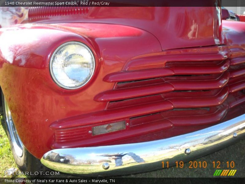 Red / Red/Gray 1948 Chevrolet Fleetmaster Sport Coupe