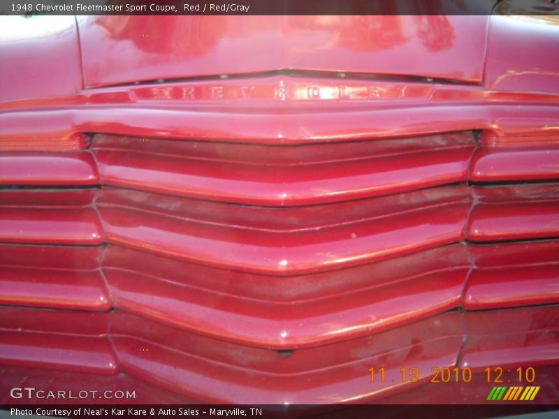 Red / Red/Gray 1948 Chevrolet Fleetmaster Sport Coupe