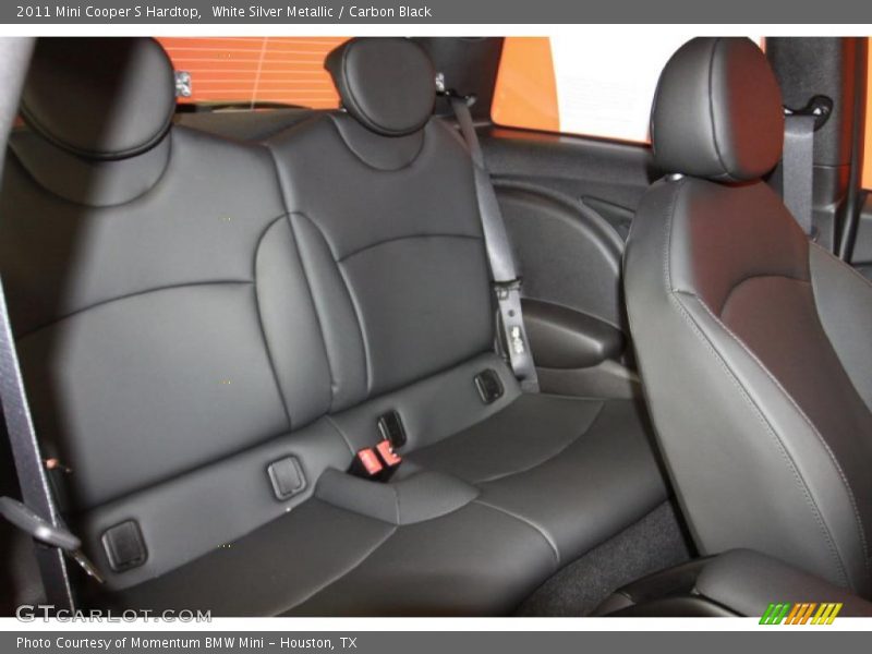 White Silver Metallic / Carbon Black 2011 Mini Cooper S Hardtop