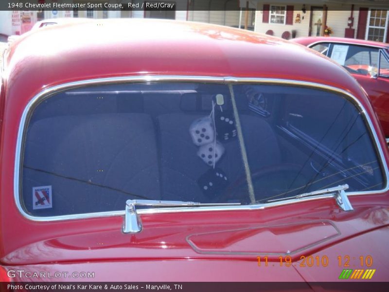 Red / Red/Gray 1948 Chevrolet Fleetmaster Sport Coupe