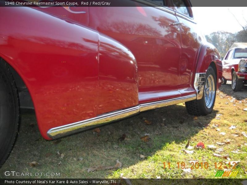 Red / Red/Gray 1948 Chevrolet Fleetmaster Sport Coupe