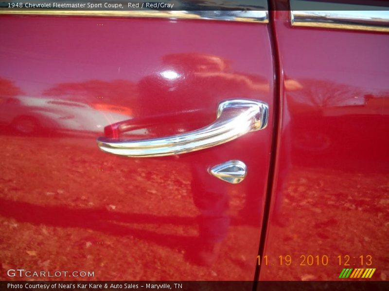 Controls of 1948 Fleetmaster Sport Coupe