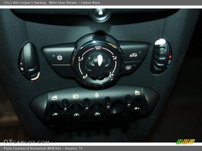 White Silver Metallic / Carbon Black 2011 Mini Cooper S Hardtop