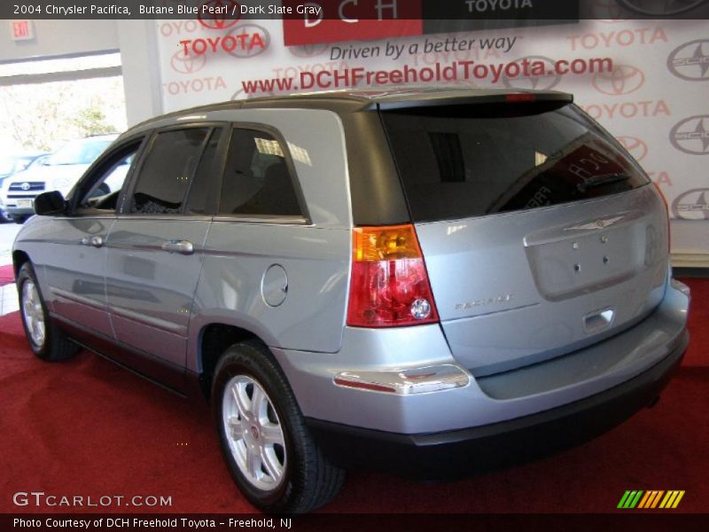 Butane Blue Pearl / Dark Slate Gray 2004 Chrysler Pacifica
