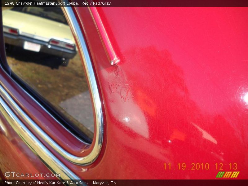 Red / Red/Gray 1948 Chevrolet Fleetmaster Sport Coupe