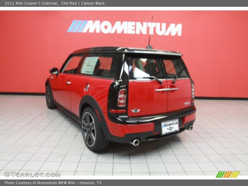 Chili Red / Carbon Black 2011 Mini Cooper S Clubman