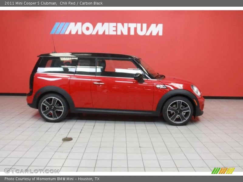 Chili Red / Carbon Black 2011 Mini Cooper S Clubman