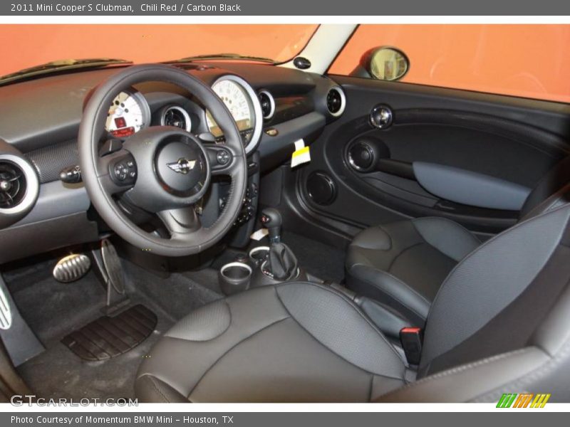Chili Red / Carbon Black 2011 Mini Cooper S Clubman