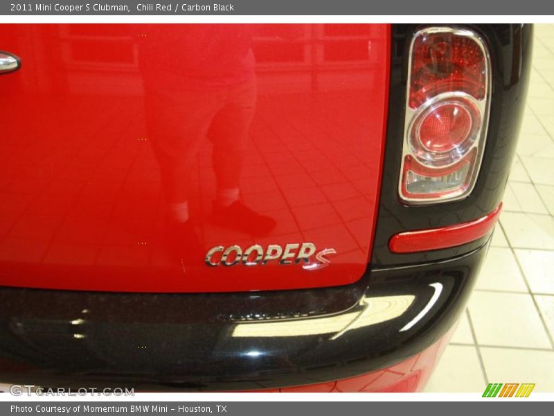 Chili Red / Carbon Black 2011 Mini Cooper S Clubman
