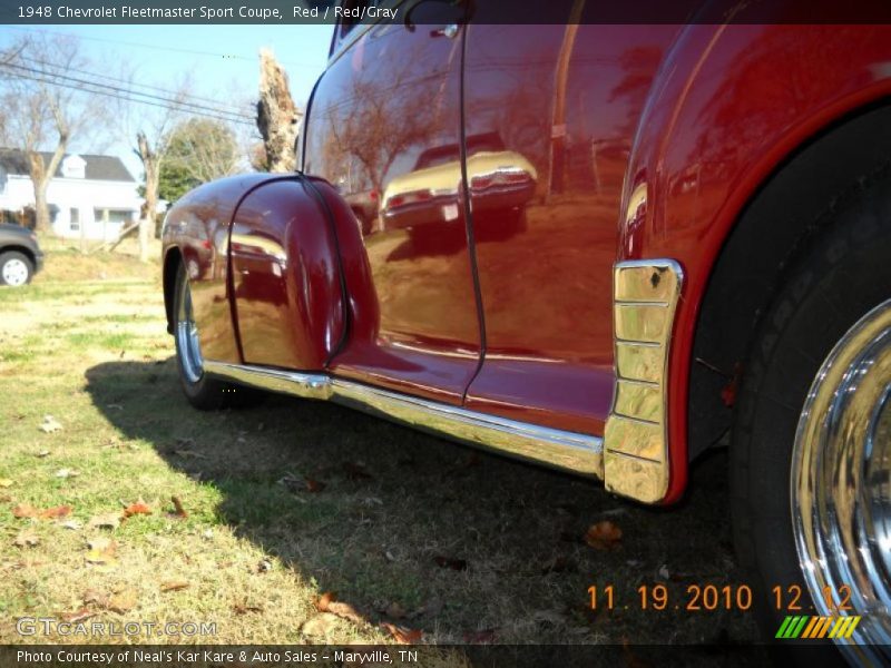Red / Red/Gray 1948 Chevrolet Fleetmaster Sport Coupe
