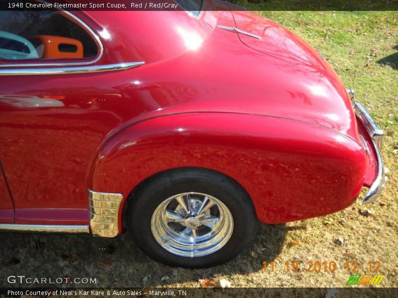 Red / Red/Gray 1948 Chevrolet Fleetmaster Sport Coupe