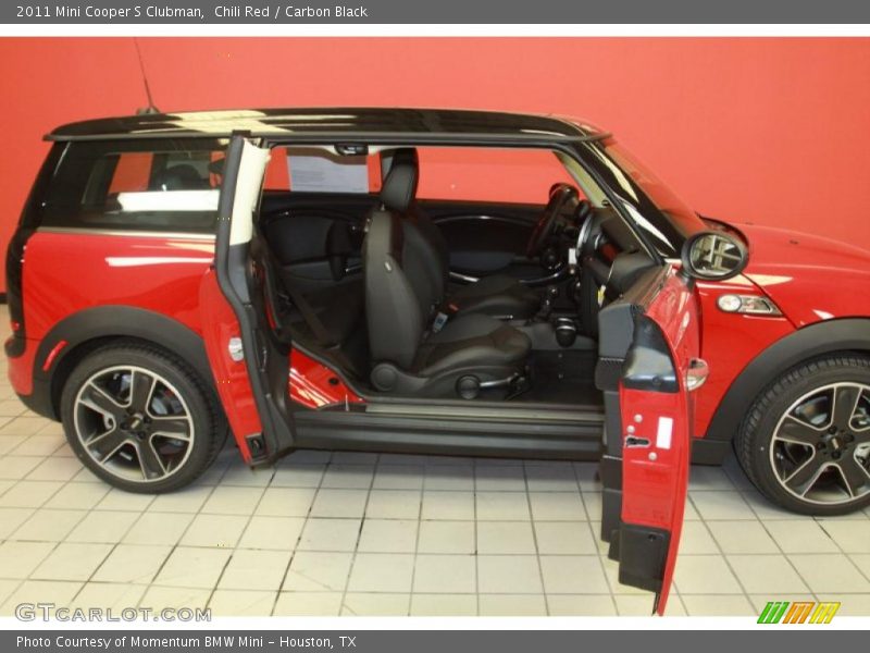 Chili Red / Carbon Black 2011 Mini Cooper S Clubman