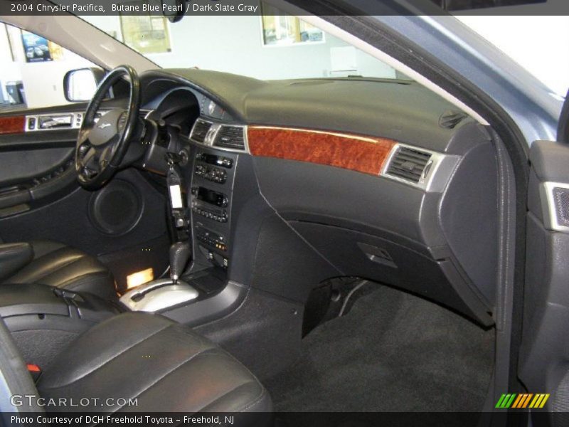 Butane Blue Pearl / Dark Slate Gray 2004 Chrysler Pacifica