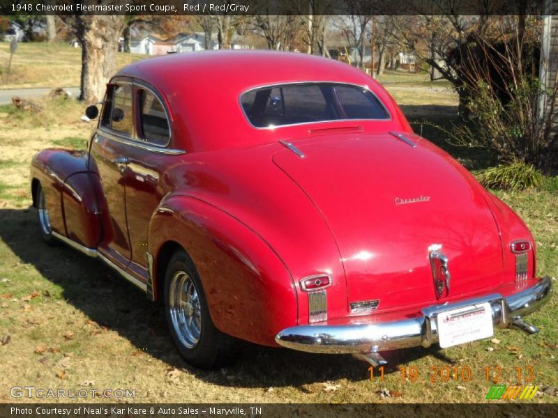  1948 Fleetmaster Sport Coupe Red