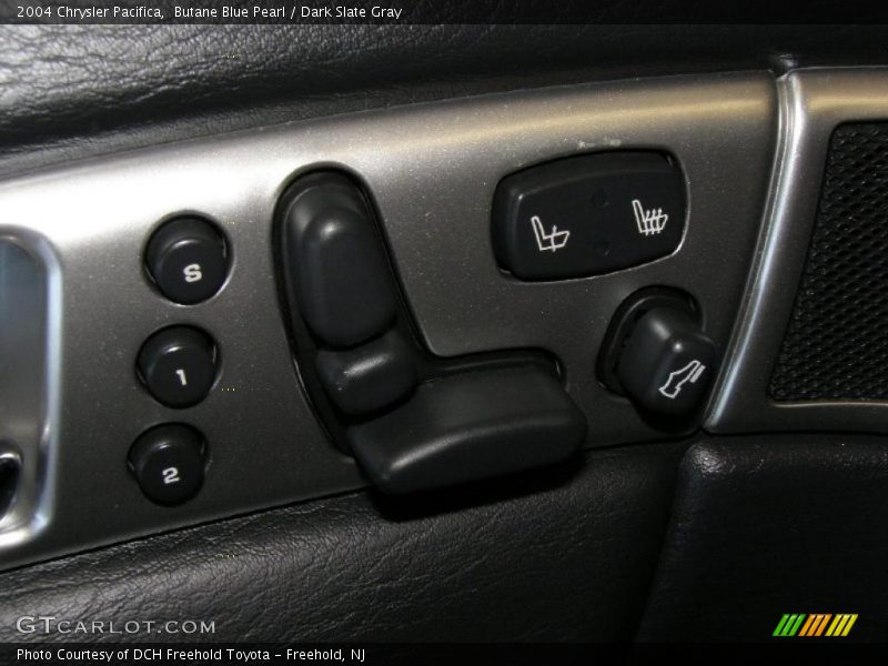 Butane Blue Pearl / Dark Slate Gray 2004 Chrysler Pacifica