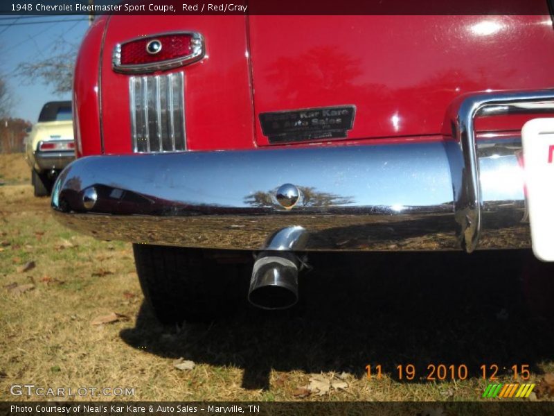 Red / Red/Gray 1948 Chevrolet Fleetmaster Sport Coupe