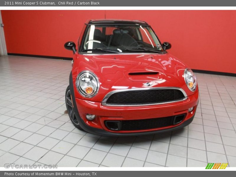 Chili Red / Carbon Black 2011 Mini Cooper S Clubman