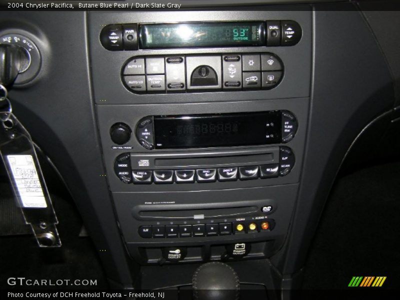 Butane Blue Pearl / Dark Slate Gray 2004 Chrysler Pacifica