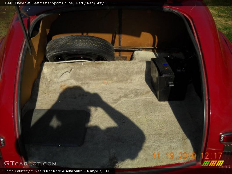  1948 Fleetmaster Sport Coupe Trunk