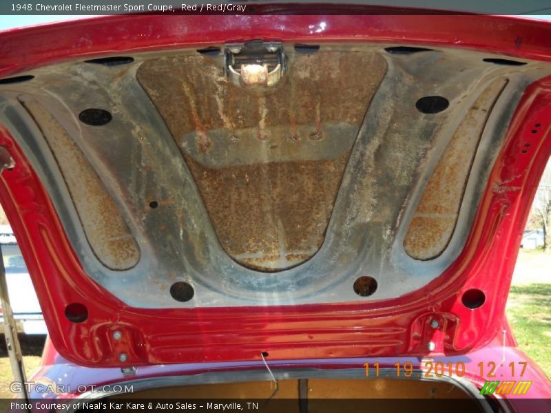 Red / Red/Gray 1948 Chevrolet Fleetmaster Sport Coupe