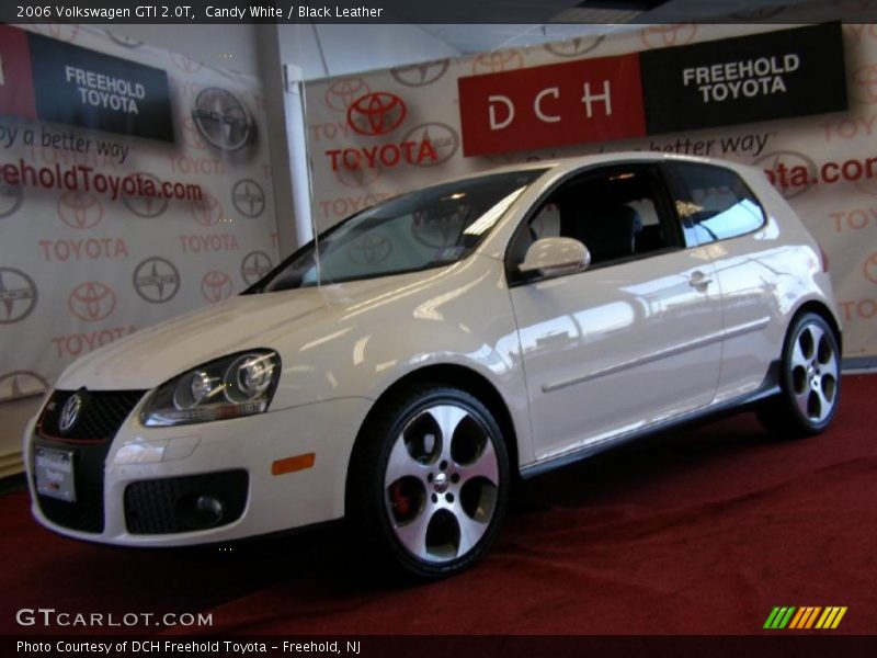 Candy White / Black Leather 2006 Volkswagen GTI 2.0T
