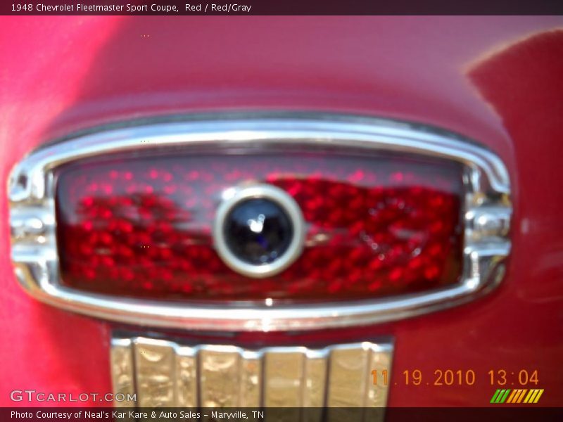 Red / Red/Gray 1948 Chevrolet Fleetmaster Sport Coupe