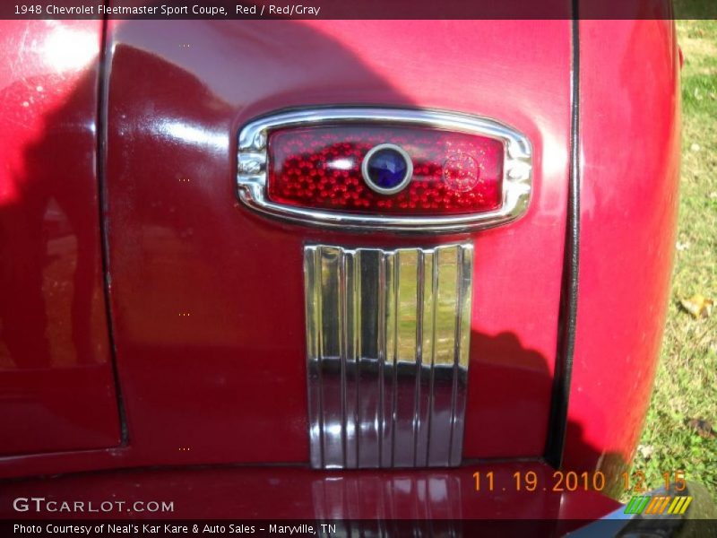 Red / Red/Gray 1948 Chevrolet Fleetmaster Sport Coupe