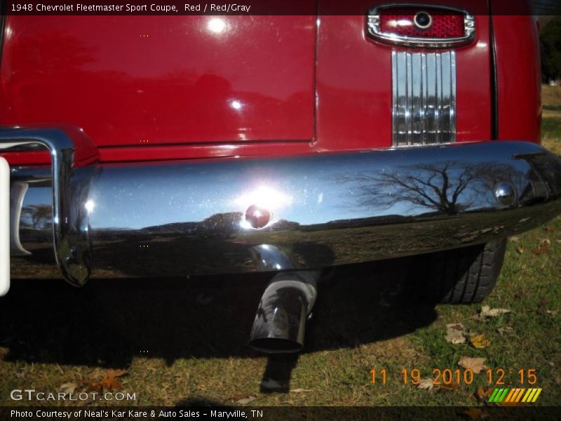 Red / Red/Gray 1948 Chevrolet Fleetmaster Sport Coupe