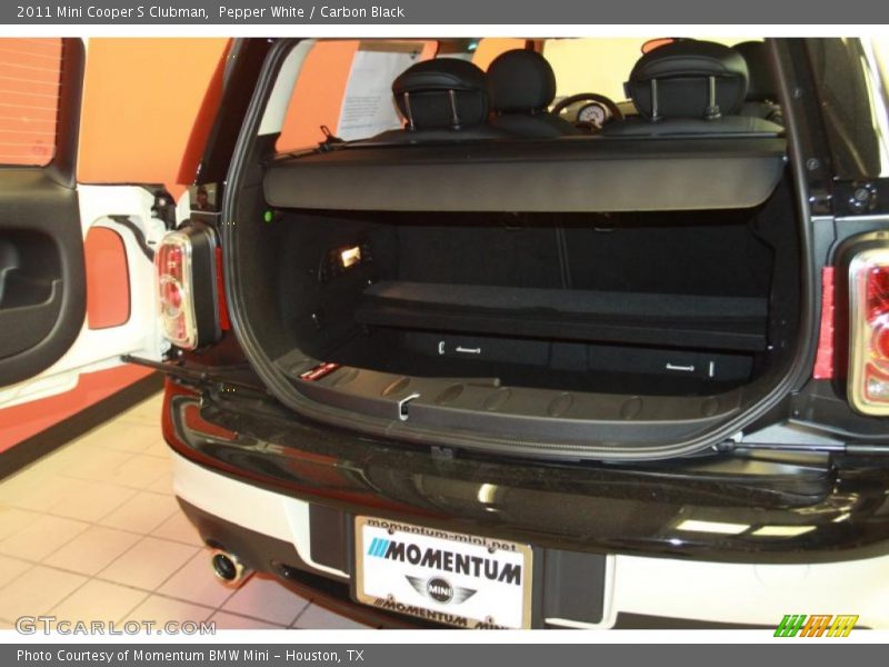 Pepper White / Carbon Black 2011 Mini Cooper S Clubman