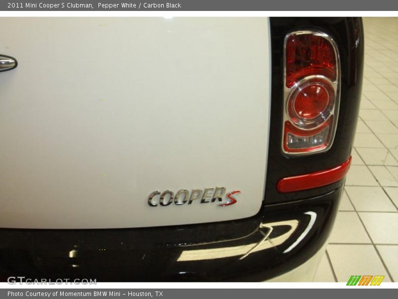 Pepper White / Carbon Black 2011 Mini Cooper S Clubman