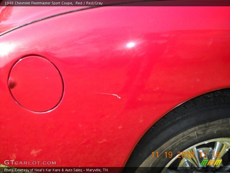 Red / Red/Gray 1948 Chevrolet Fleetmaster Sport Coupe
