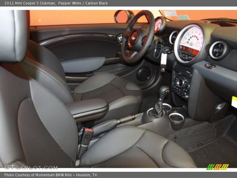 Pepper White / Carbon Black 2011 Mini Cooper S Clubman