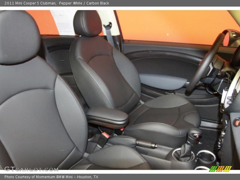 Pepper White / Carbon Black 2011 Mini Cooper S Clubman