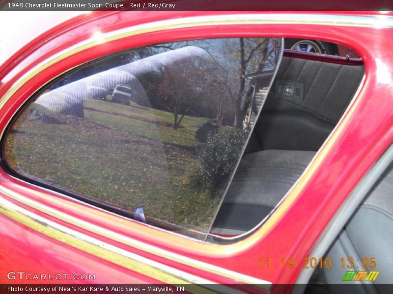 Red / Red/Gray 1948 Chevrolet Fleetmaster Sport Coupe